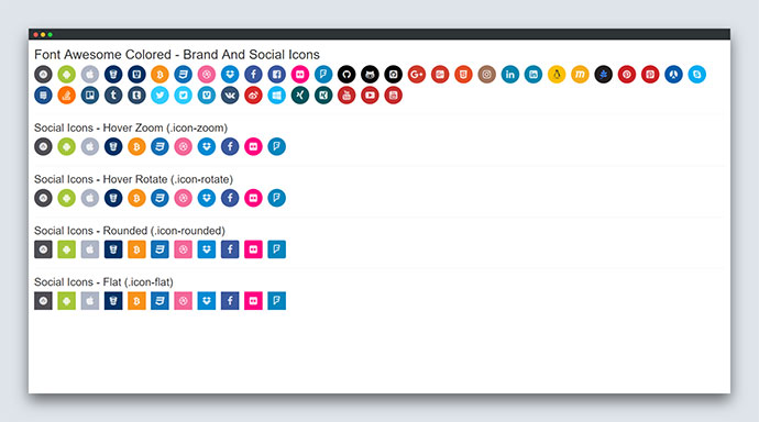 Font Awesome Button Icon