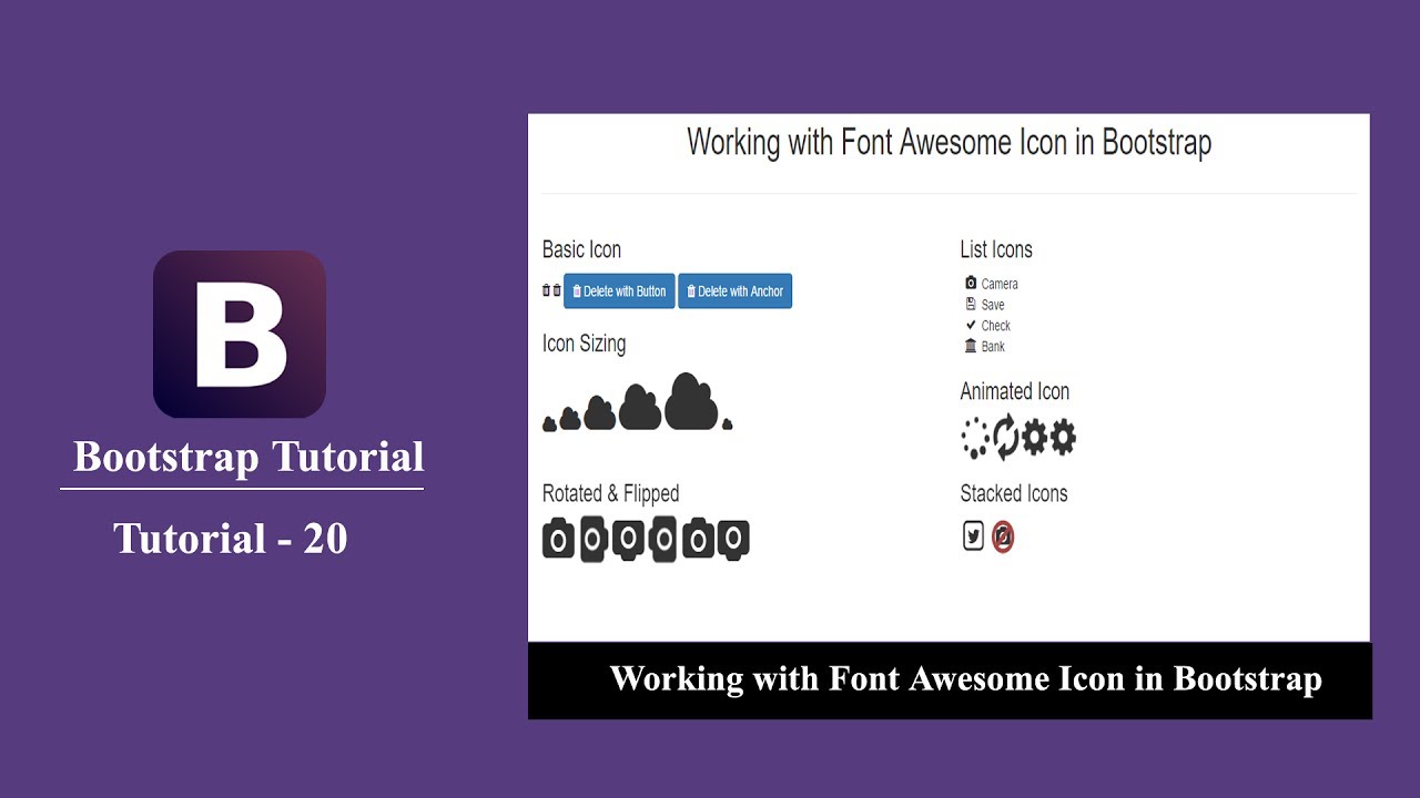 1280x720 Bootstrap Tutorial