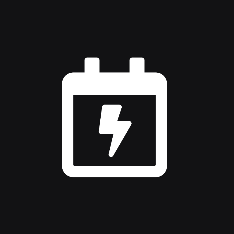 800x802 Icon Request Fa Calendar Bolt Issue