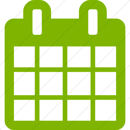 512x512 Iconsetc Simple Green Bootstrap Font Awesome Calendar Icon
