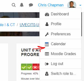 360x344 Moodle In English Utilising Font Awesome In Boost Menus Etc