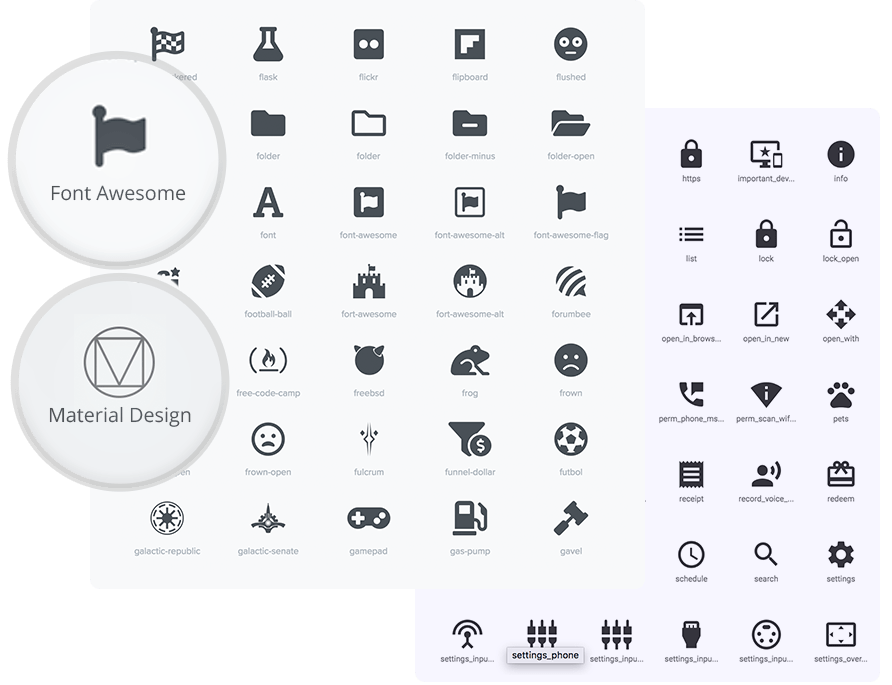 Font Awesome Free Icons Font awesome size w3schools