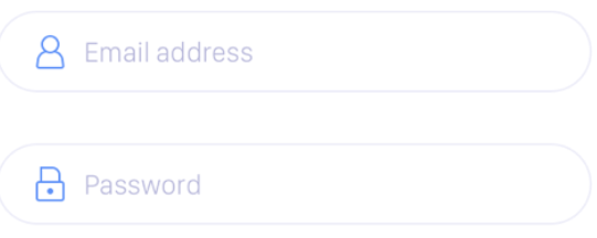 541x216 Bootstrap Font Awesome Input Icons
