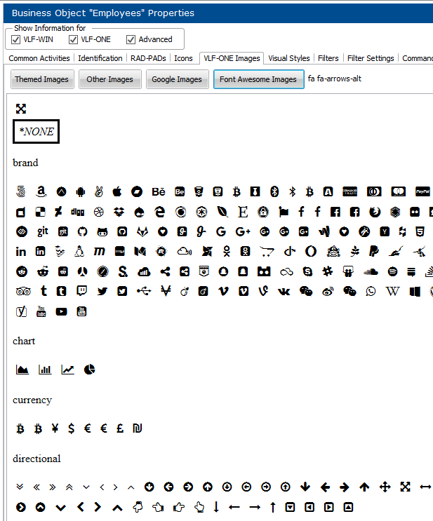 617x743 Font Awesome Icons For Vlf One Application Icons
