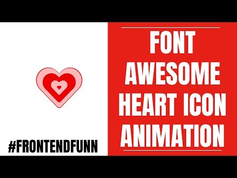 480x360 Font Awesome Icon Animation