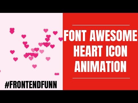 480x360 Font Awesome Icon Animation Effects Using Javascript