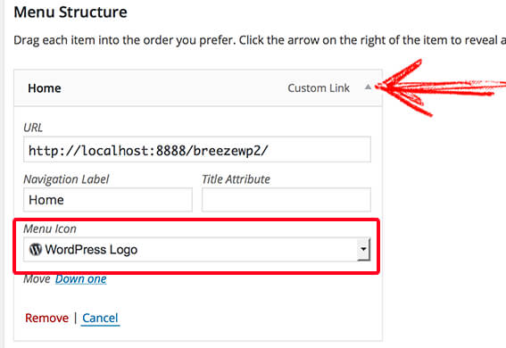 567x390 Use Font Awesome Icons In Wordpress Menu Items