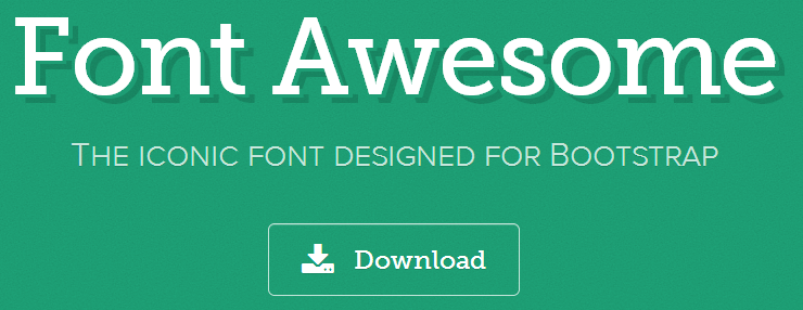 740x286 Using Font Awesome Icons As A Font
