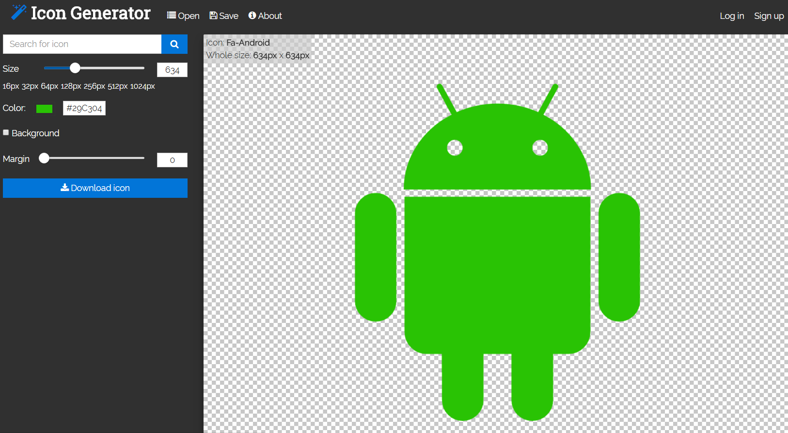 1626x893 Font Awesome Icon Generator Using Vue Js Programming Icon