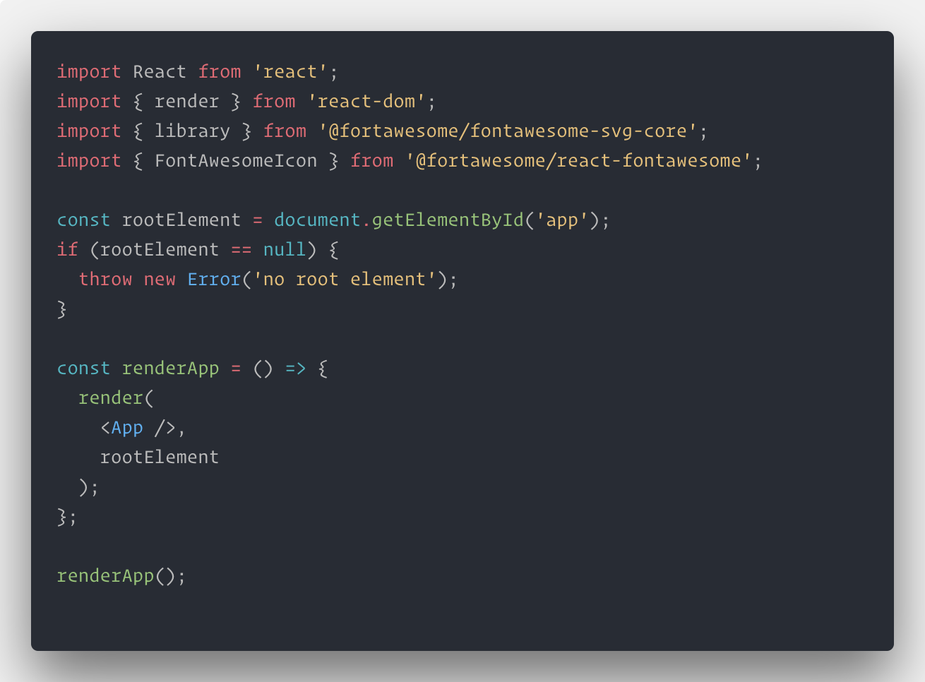 1310x966 Integrating Fontawesome Within A React Project