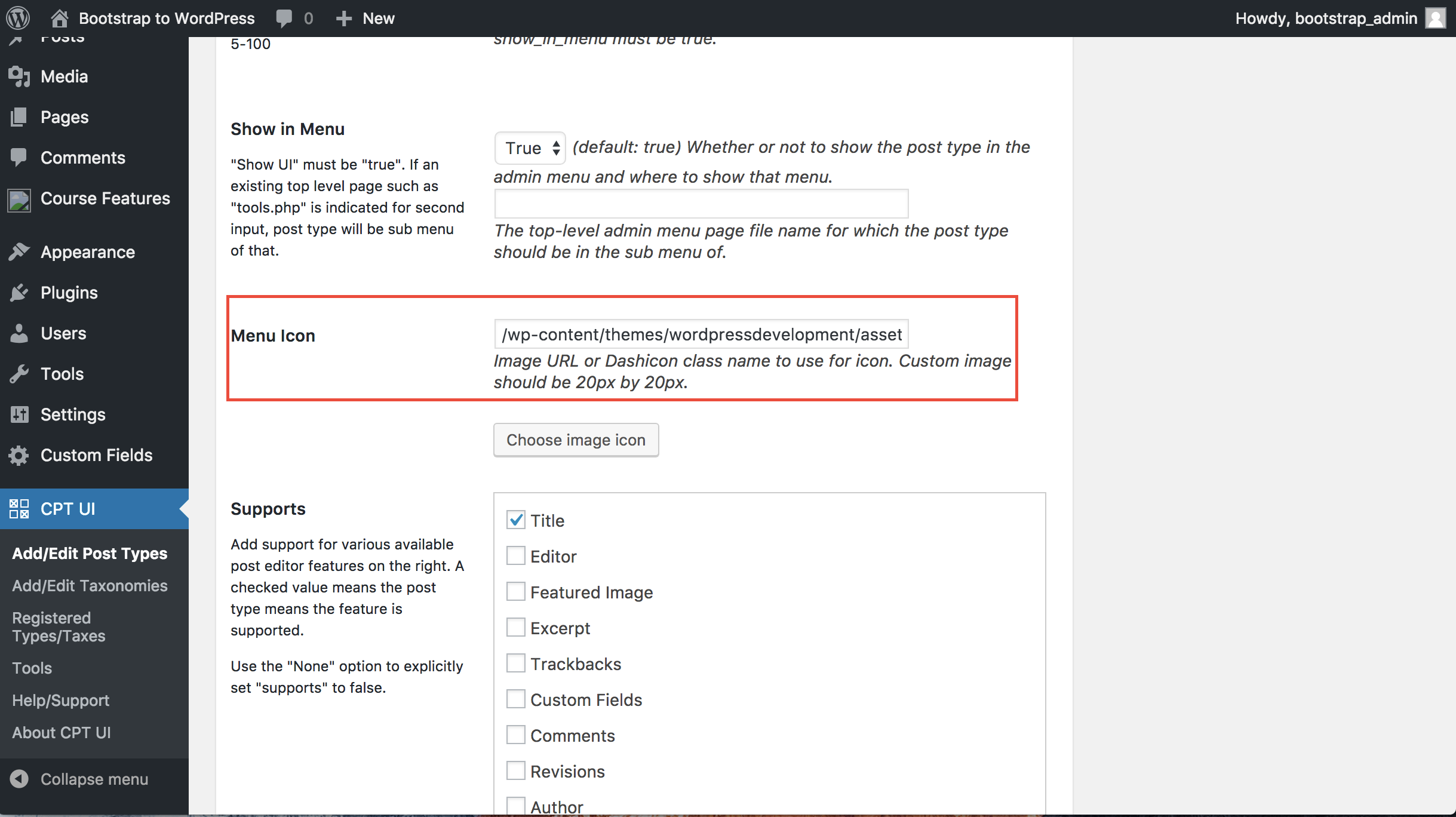 2438x1368 How Can I Add Font Awesome Icons Into Custom Post Type Ui Menu