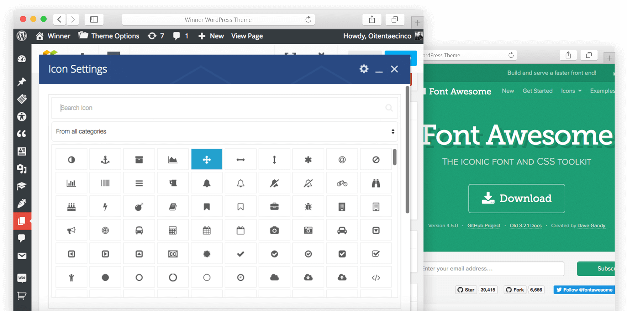 2000x994 Font Awesome Icons Winner