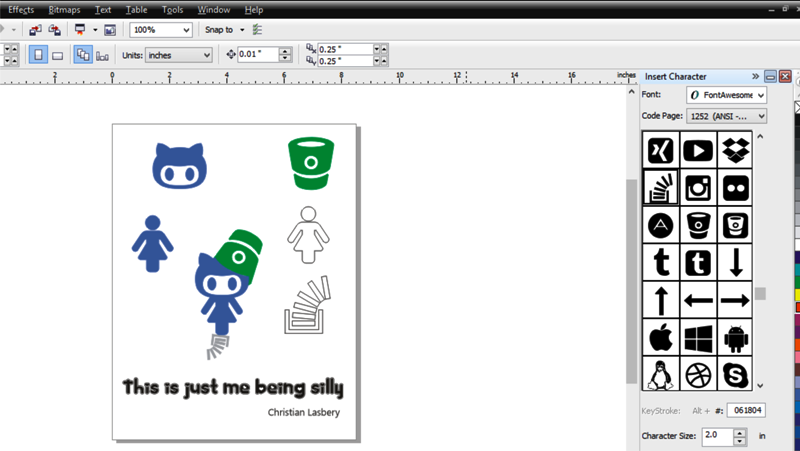 800x451 How To Use Font Awesome Icon Sets In Your Coreldraw Application