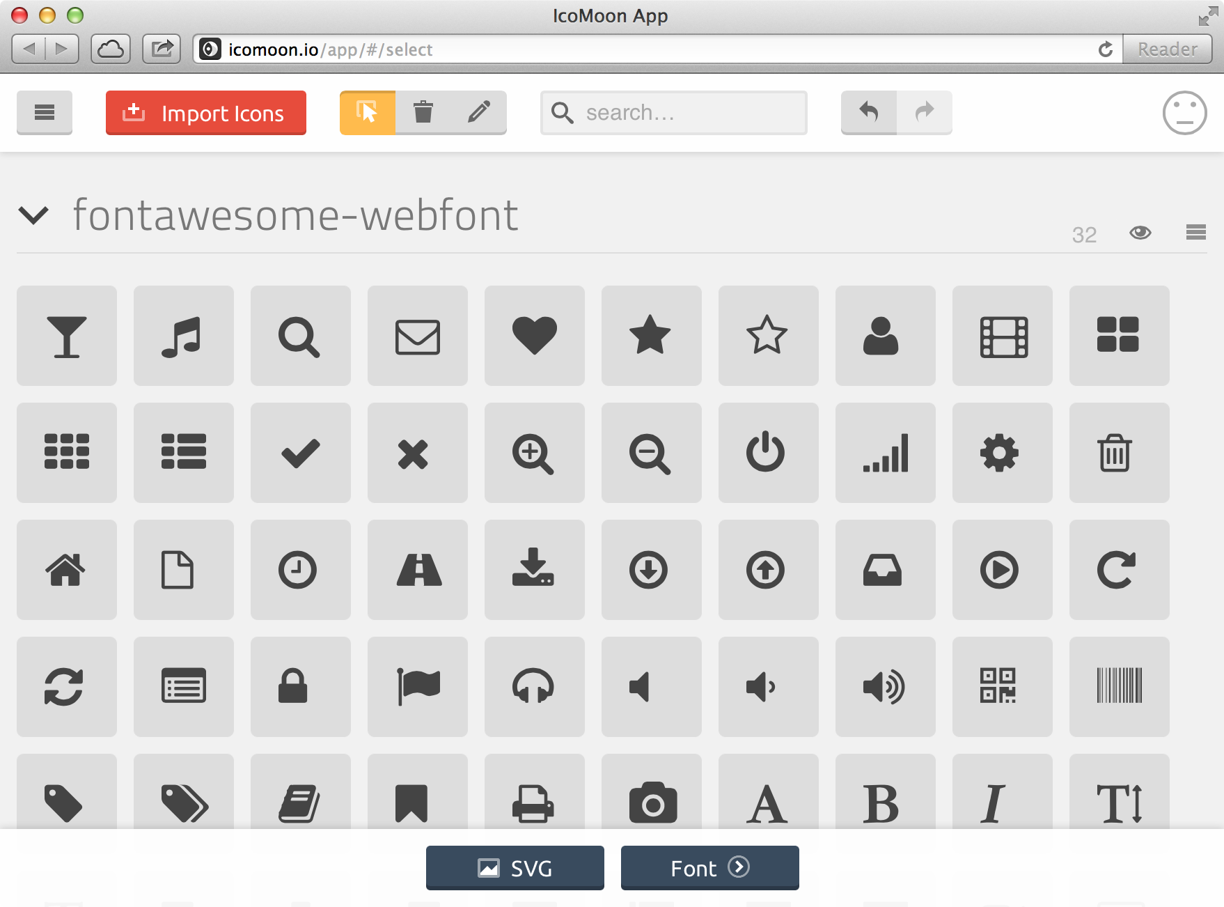 1758x1302 Custom Icon Fonts, Pt Tivix