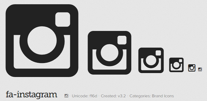 Font Awesome Instagram Icon at Vectorified.com | Collection of Font ...