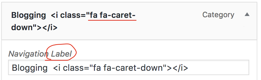 844x260 How To Add Font Awesome Caret Icon In Navigation Menu In Genesis