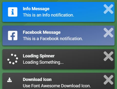 480x366 Easy Toast Style Notification Plugin For Bootstrap
