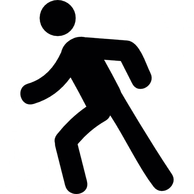 626x626 Walking Person Icon