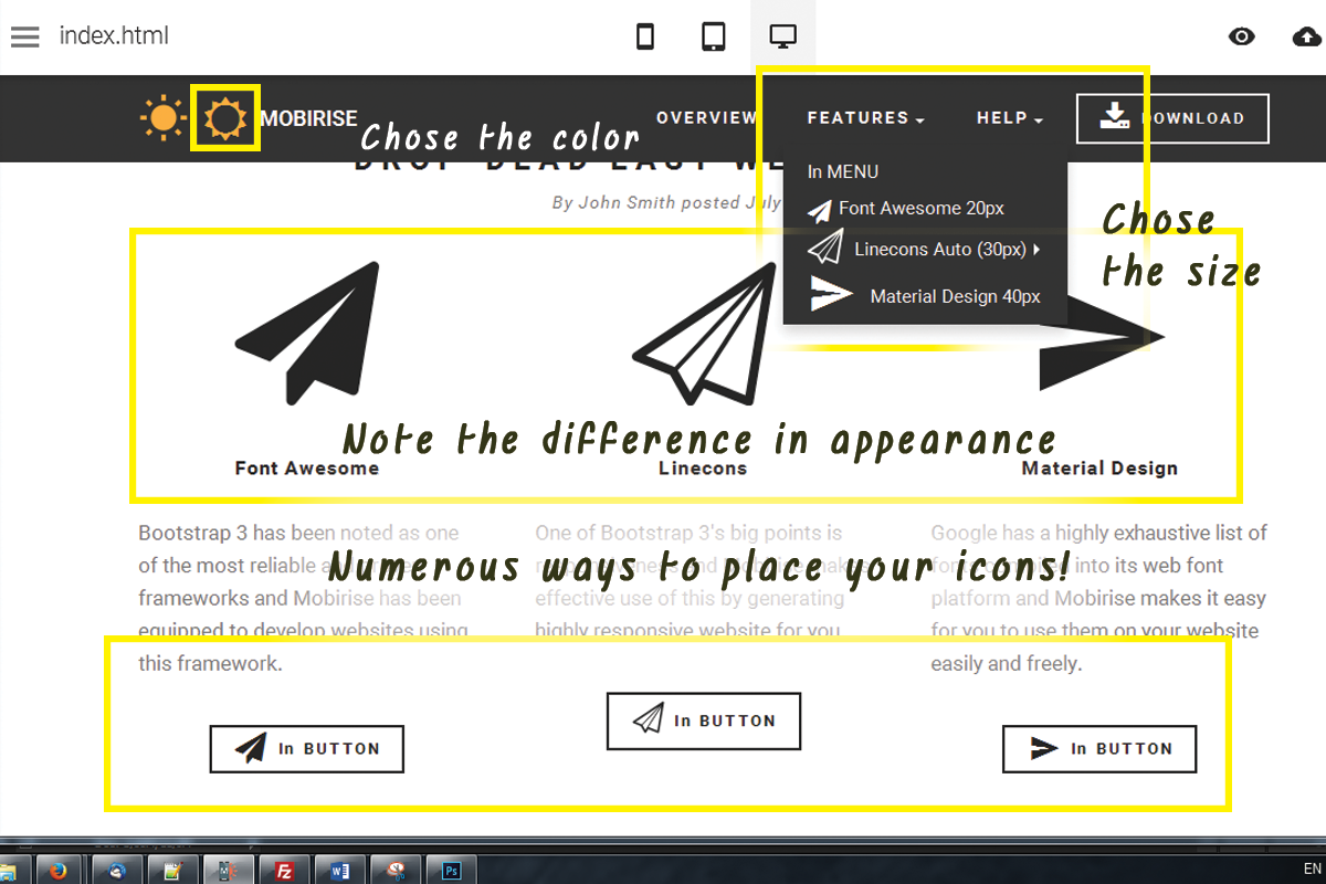 1200x800 What's New In Mobirise Easy Website Builder And How To Get
