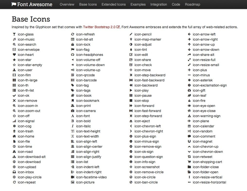 1016x786 Font Awesome Base Icons Screenshots More Icon, Fonts, Icon Set