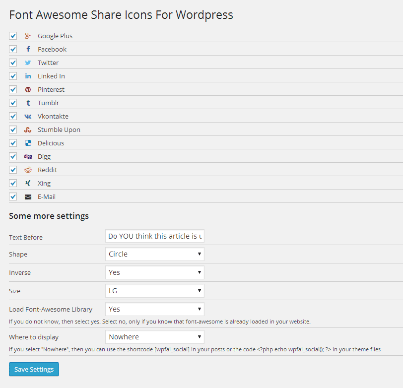 Font Awesome Save Icon