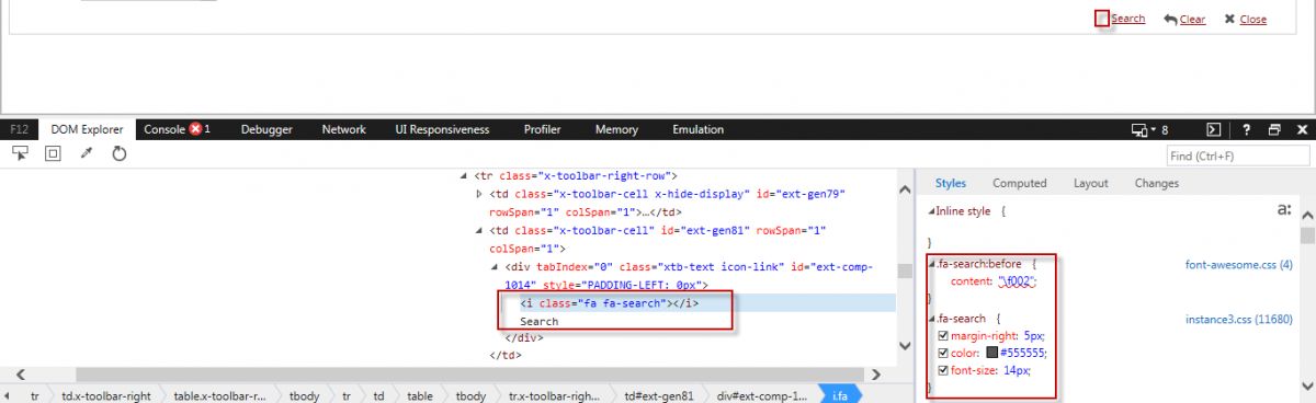 1200x368 Font Awesome Icon Is Not Appearing In Ie But Showing In Other