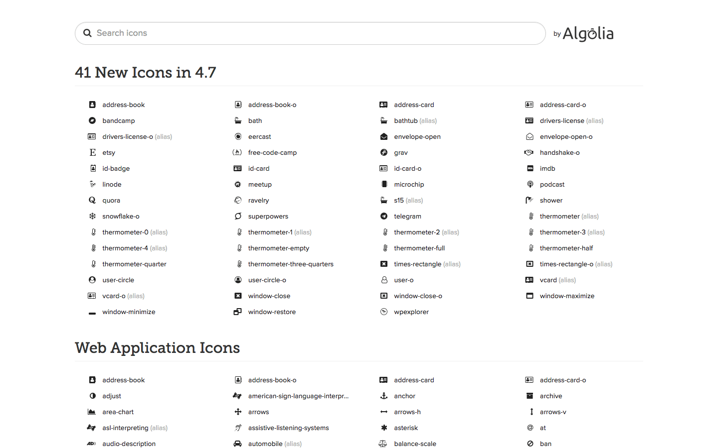 1440x900 Font Awesome