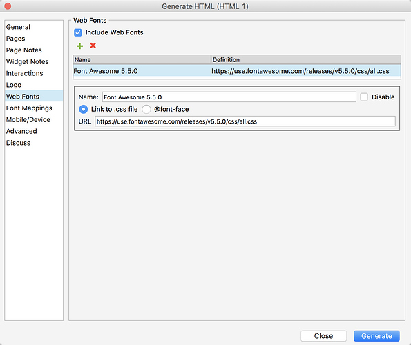 595x500 Font Awesome Widget Library For Rp
