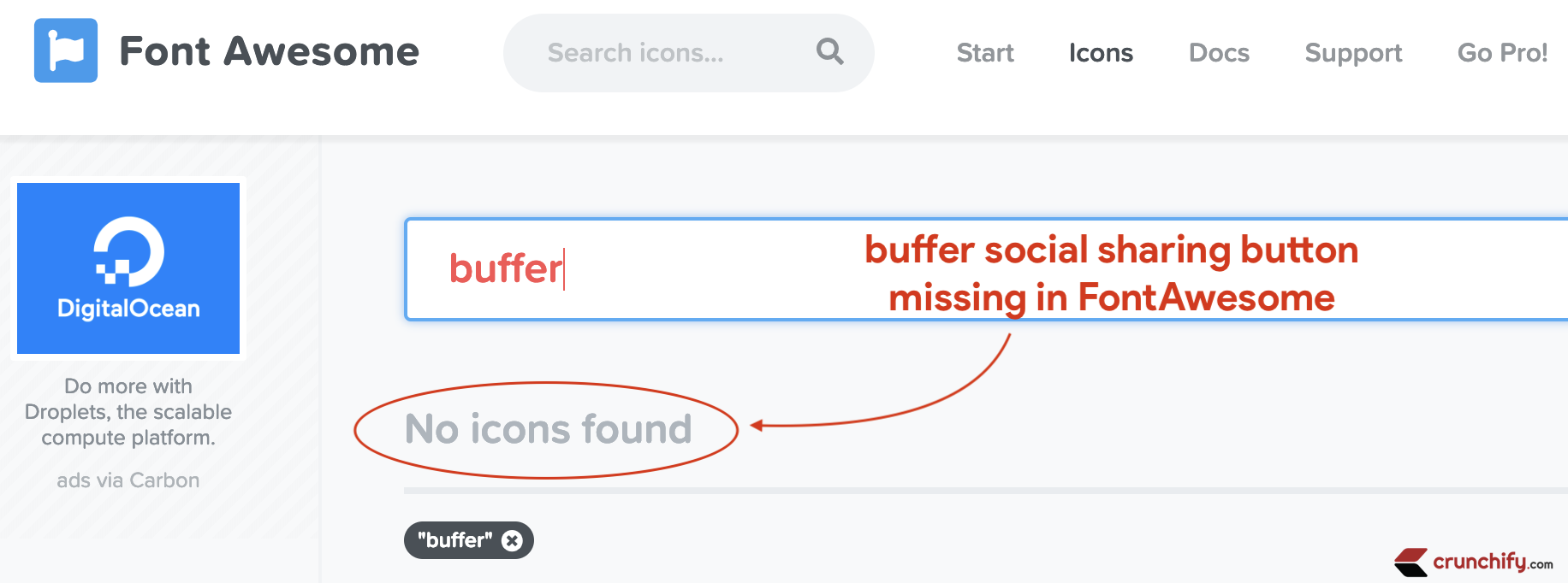 1832x682 Missing Buffer Social Icon In Font Awesome How To Add It Manually