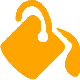 256x256 Free Orange Background Color Icon