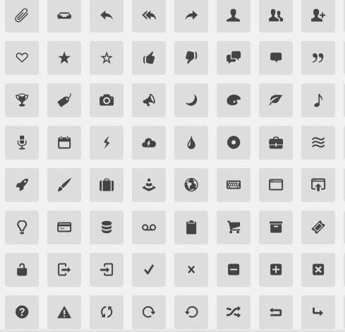 489x470 Best Free Icon Fonts For Web Designer