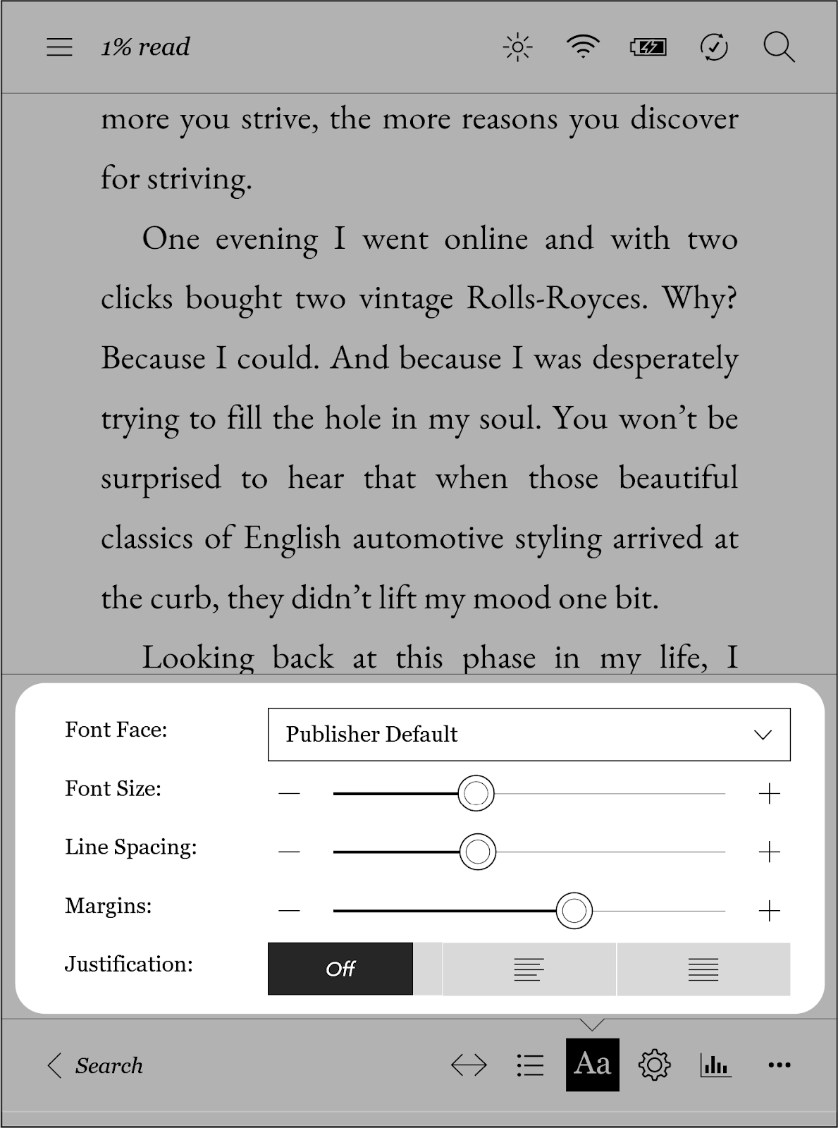 1189x1600 Adjust Font Size And Change The Font Style On Your Kobo Ereader
