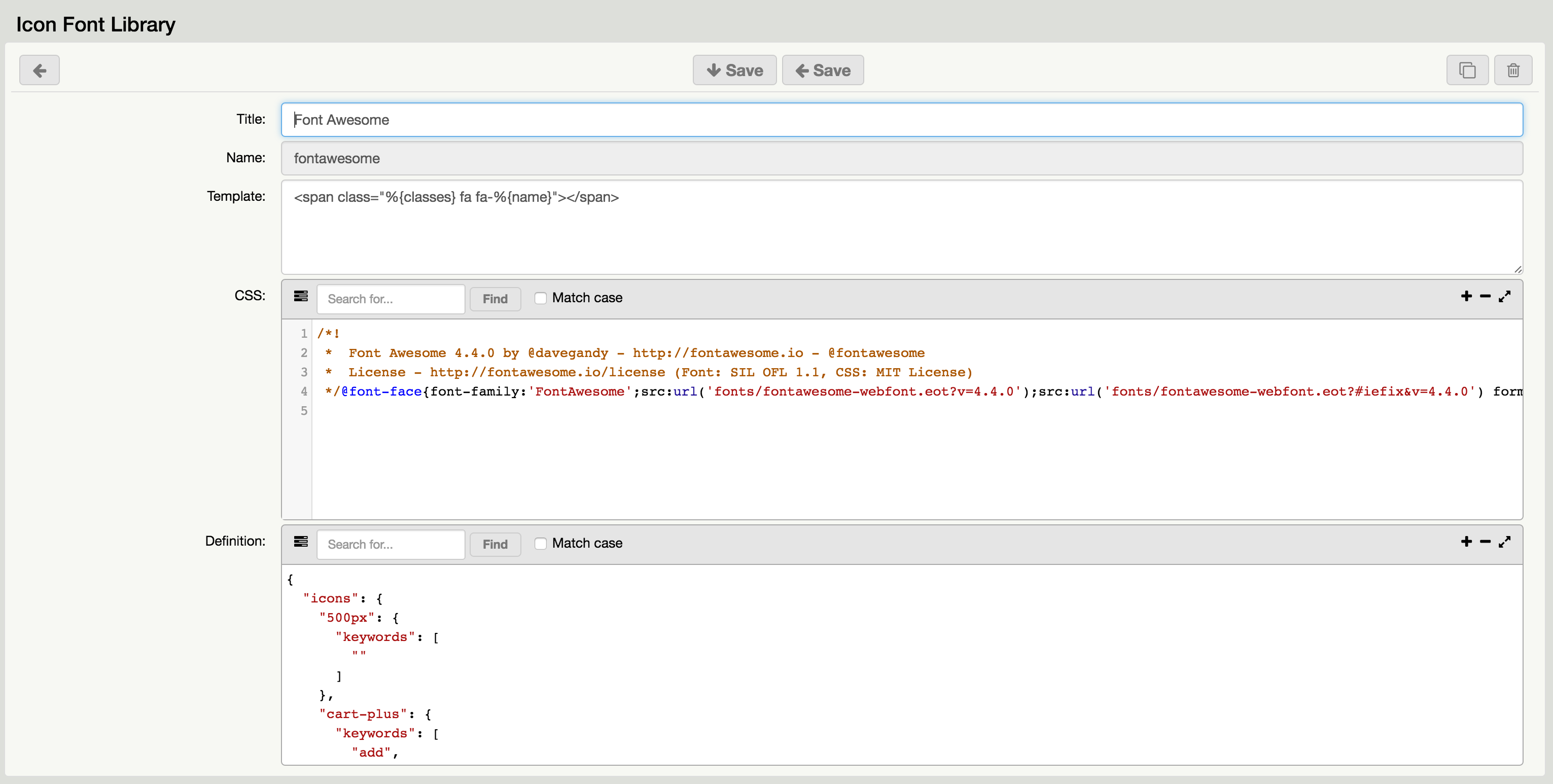 3062x1546 Icon Font Libraries