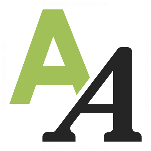512x512 Font Icon Iconexperience