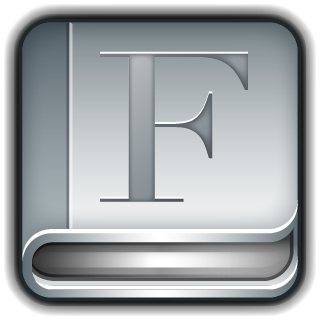 320x320 Book, Font Icon