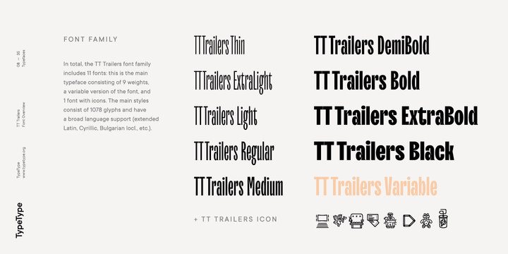 720x360 Tt Trailers Webfont Desktop Font Myfonts
