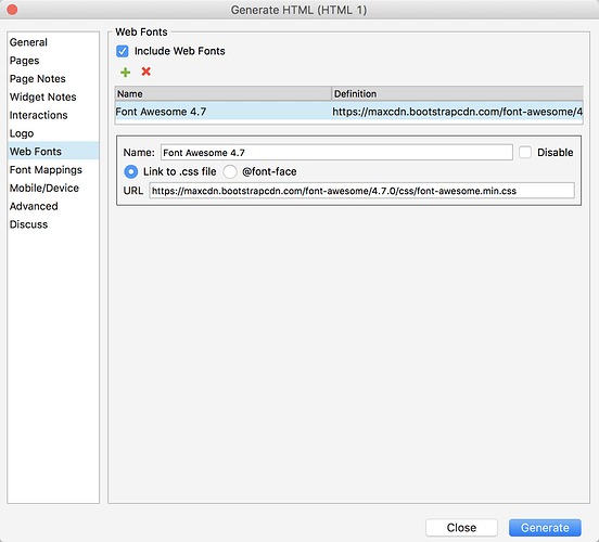 552x500 Font Awesome Widget Library For Rp