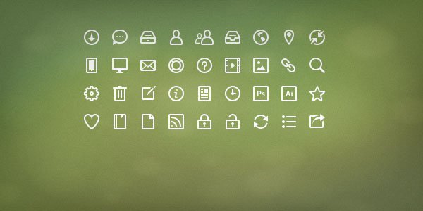 600x300 The Big List Of Flat Icons Icon Fonts Css Tricks