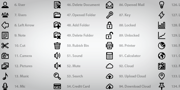 600x300 The Big List Of Flat Icons Icon Fonts Css Tricks