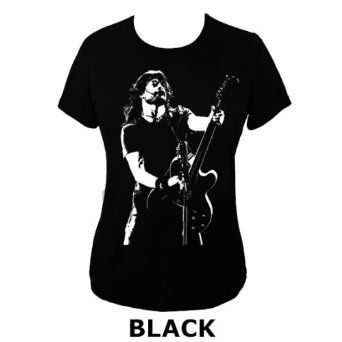 342x342 Womens Dave Grohl Foo Fighters Rock Icon T Shirt My Xmas