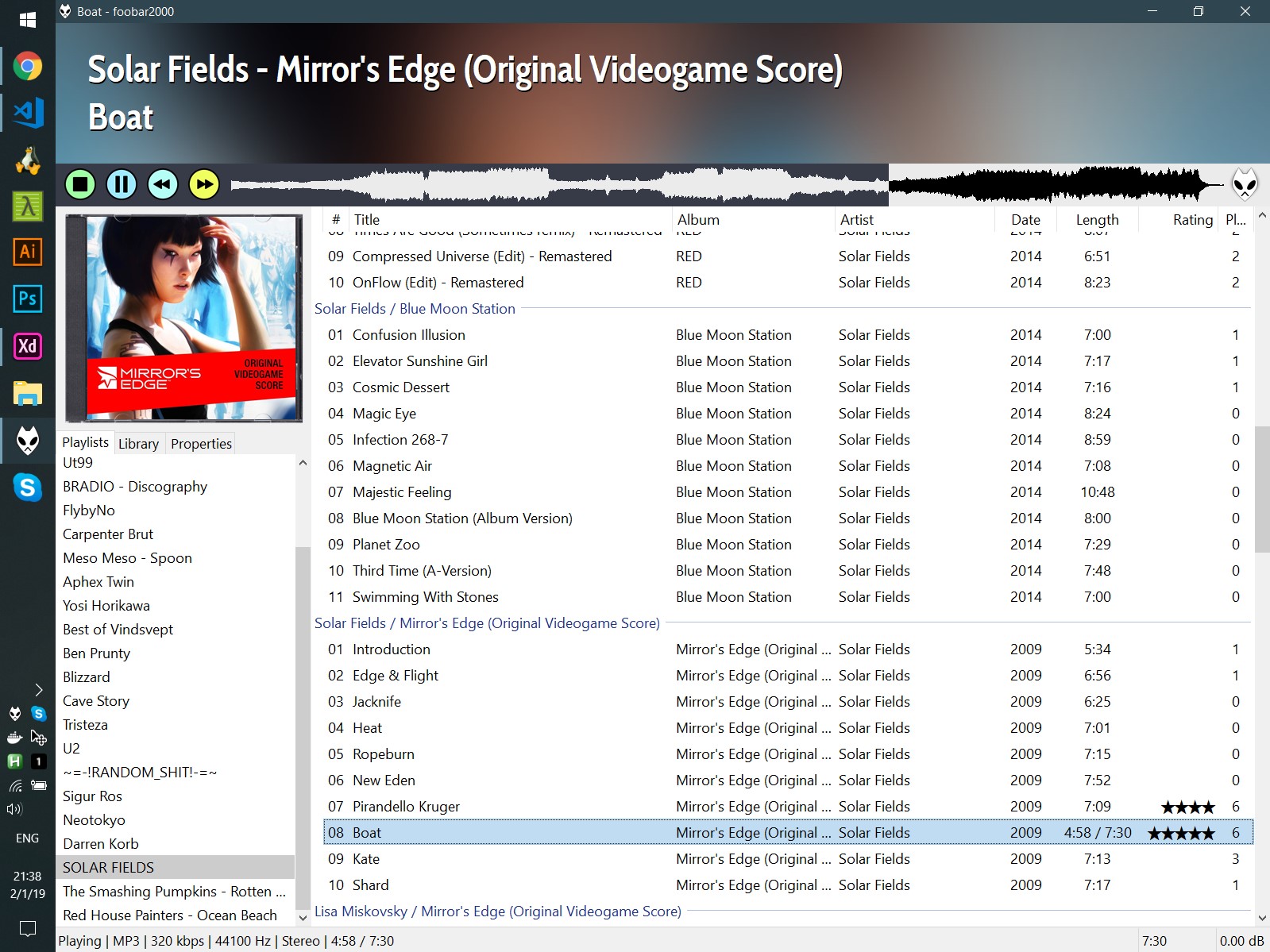 1599x1199 Moved From Aimp To Foobar Missing The Dynamic Tray Icon