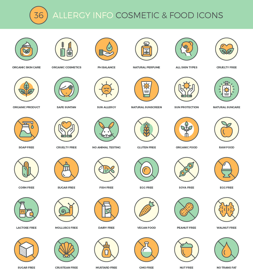 890x969 Freebie Allergy Info Cosmetic Food Icons Codrops
