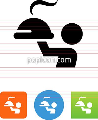 400x488 Food Server Icon