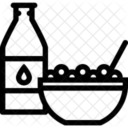 256x256 Cereals, Food, Drink, Cook, Kitchen Icon Of Line Style