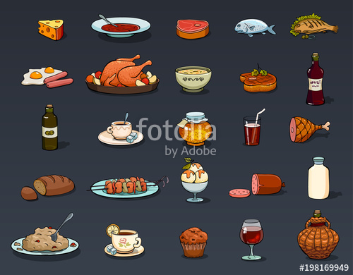 500x390 Food Icons Set, Food Icon Vector, Food Icon Art, Food Icon Image
