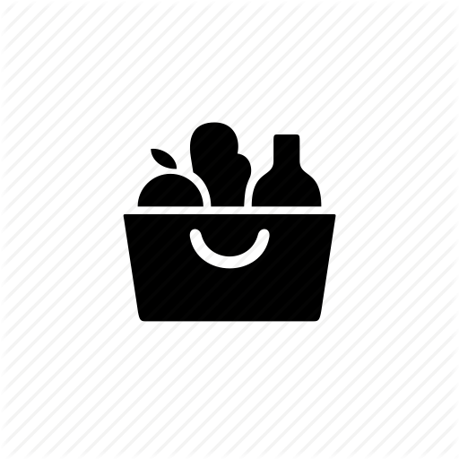 512x512 Food Basket, Foodbank, Kitchen, Service Icon