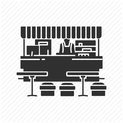 512x512 Food, Food Court, Food Stall, Food Stand Icon