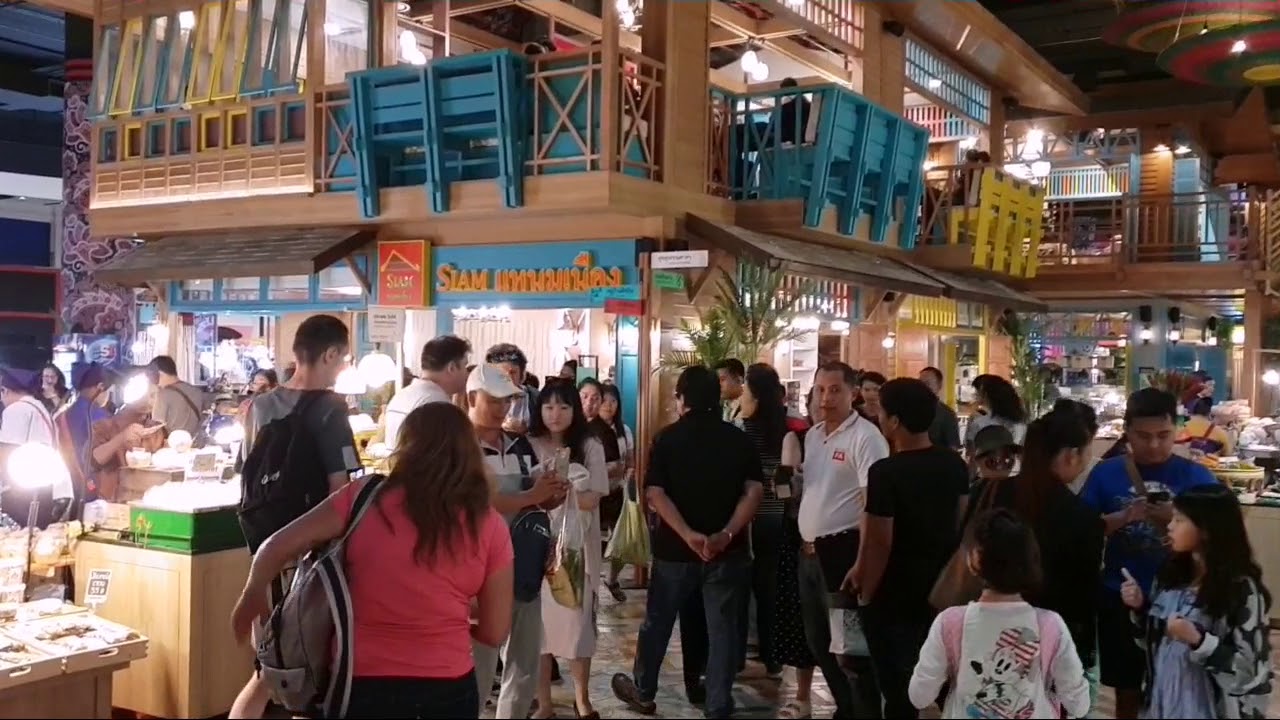 1280x720 The Food Court Icon Siam Bangkok Dec