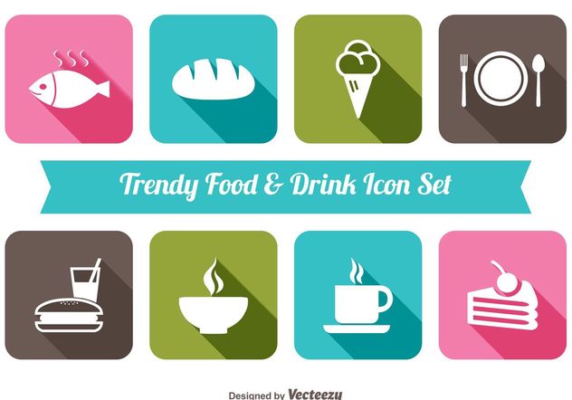 632x442 Trendy Food Drink Icon Set Free Vector Download Cannypic