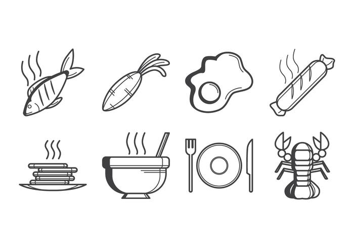 700x490 Food Icon Vector
